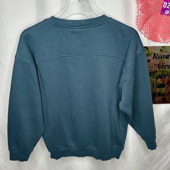 Alphalete Crewneck Blue Sweatshirt Size XS - Picture 3 of 6